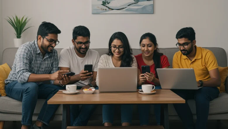 Indian consumers researching products online during the weekend before purchase