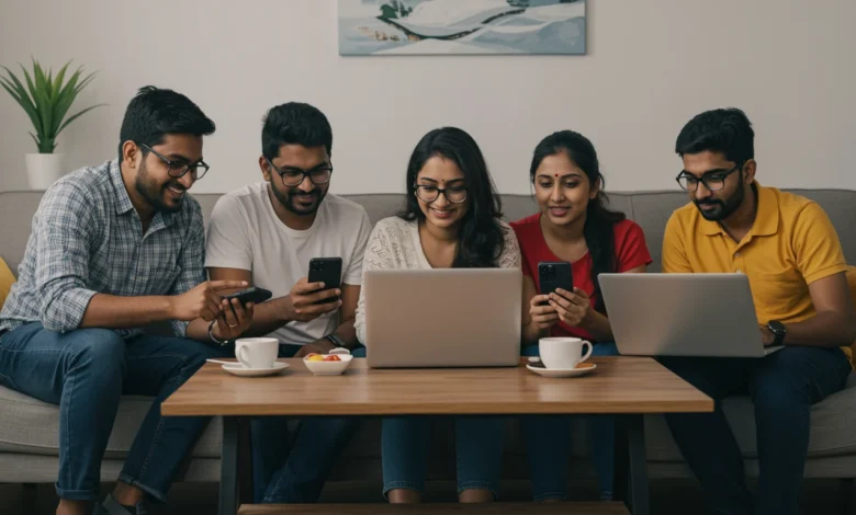 Indian consumers researching products online during the weekend before purchase