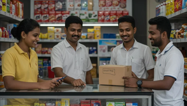 Indian business using WhatsApp Business communication channel to respond to customers