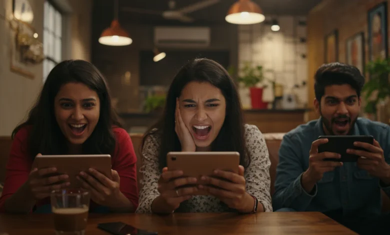 Indian audiences watching YouTube trends and live events in 2025