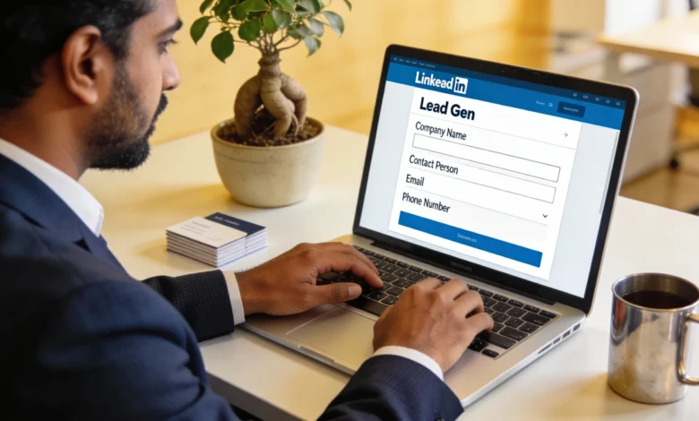 marketers using LinkedIn Lead Gen Ads for high-quality leads