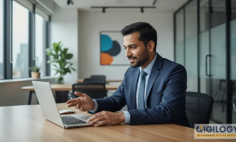 Indian digital marketing professional working with modern strategies