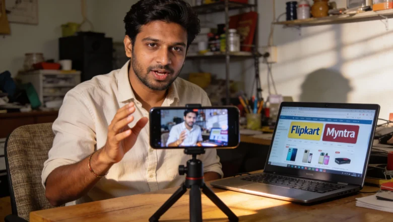 YouTube Shopping feeds showing shoppable ads on videos in India