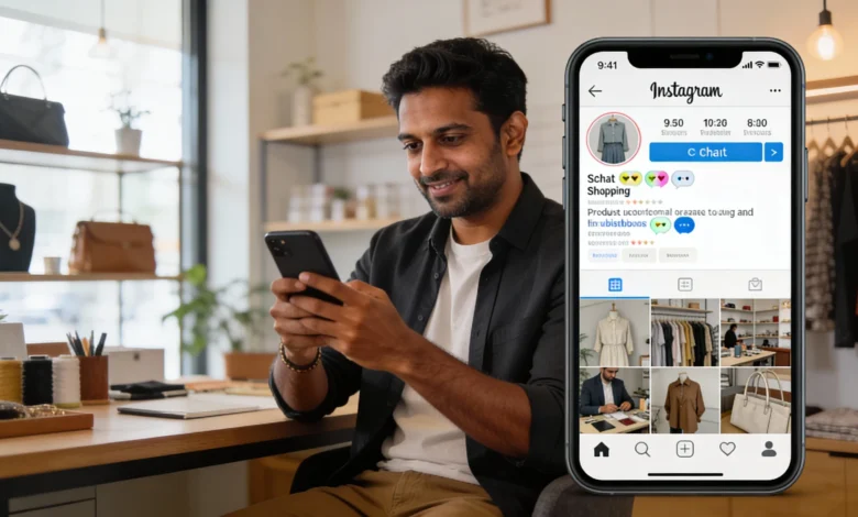 Instagram shopping features enabling in-chat purchases for small businesses