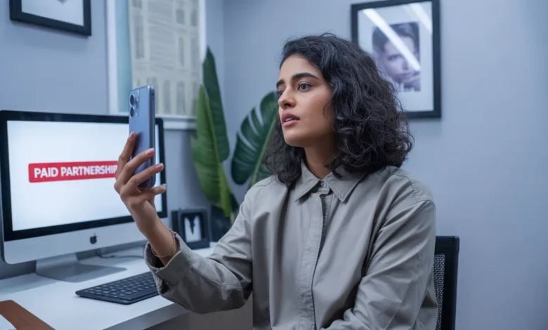 Mandatory Influencer Disclosure Superimposition Rule for sponsored content