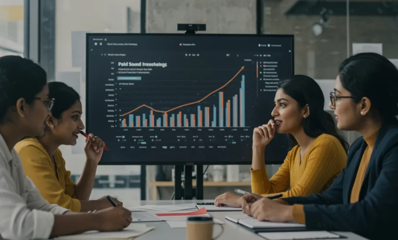 Paid social media advertising growth trends in India