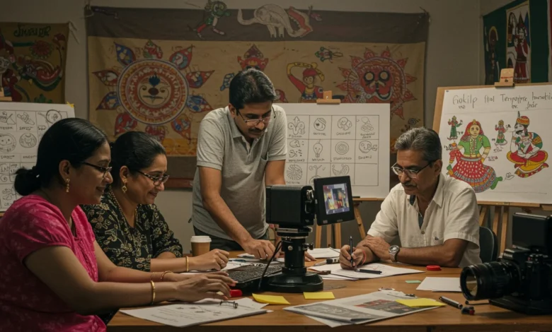 Visual storytelling in brand marketing