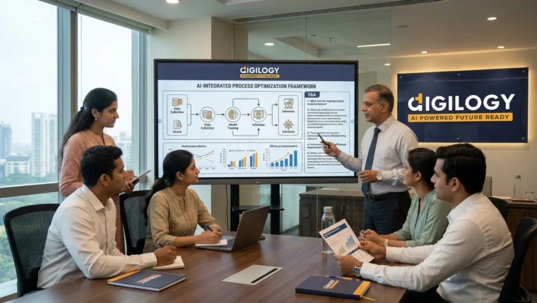 Indian professionals discussing educational content that builds trust before advertising.