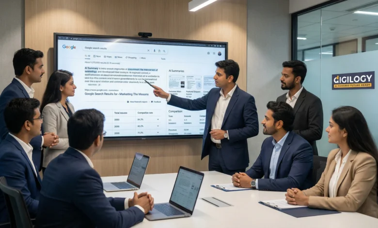 Indian professionals trusting Google search answers over brand websites during purchase research.