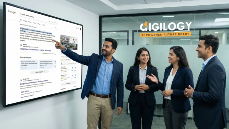 Indian professionals making brand decisions through search results instead of a website homepage.