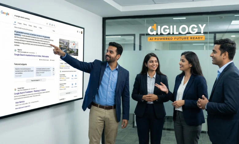 Indian professionals making brand decisions through search results instead of a website homepage.