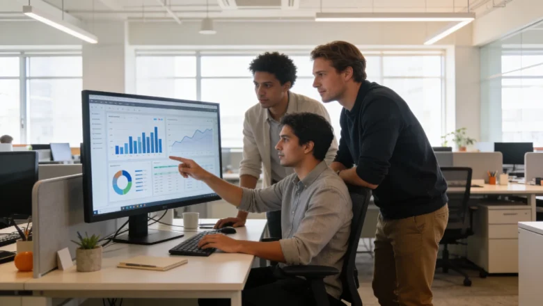 Indian marketer analyzing hyper-personalized feed performance