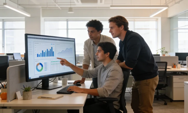 Indian marketer analyzing hyper-personalized feed performance