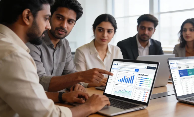 Indian digital marketers analyzing Google FAQ rich result changes