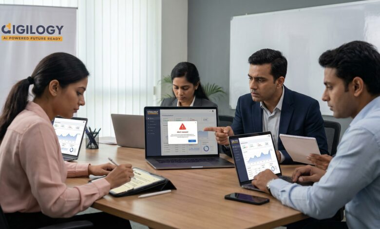 Indian marketing professionals working with AI tools as part of a human-AI marketing team in 2026.