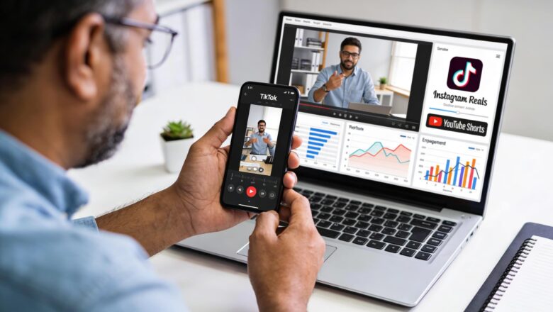 Indian marketers analyzing mobile-first short-form video performance metrics.