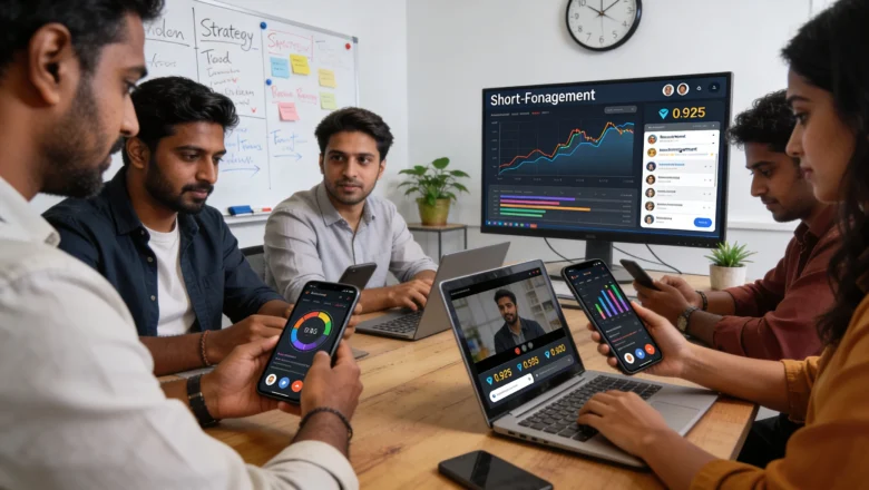 Short-form video engagement analysis by Indian digital professionals