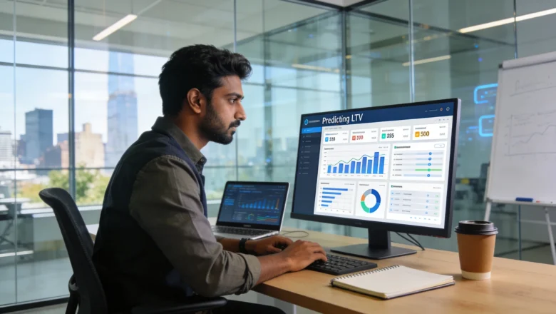 Indian marketer analyzing signal quality dashboard