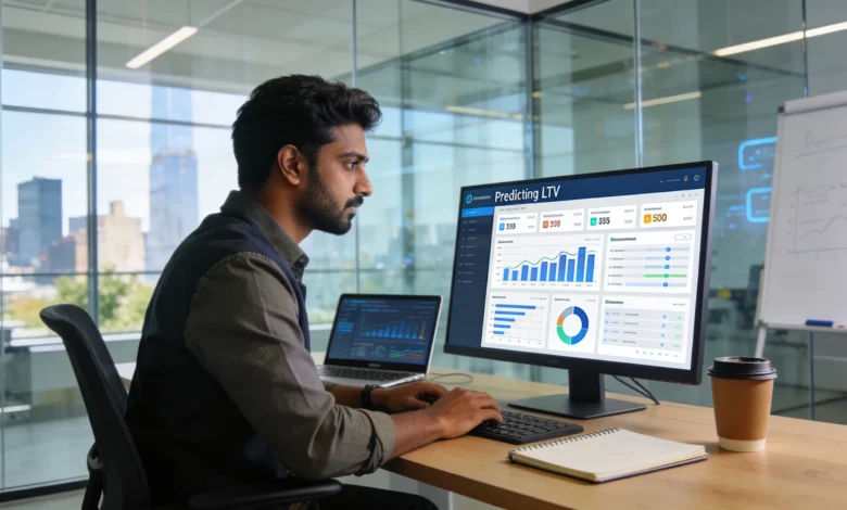 Indian marketer analyzing signal quality dashboard