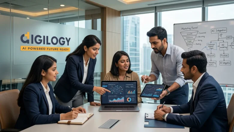 Indian professionals discussing AI marketing strategies and customer experience personalization