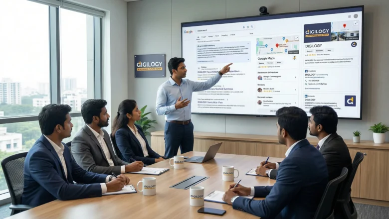 Indian marketers analysing digital marketing services in Chennai focused on zero-click search visibility.