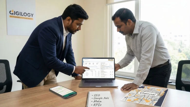 Indian professionals planning digital marketing services in Chennai using SEO and Google Ads