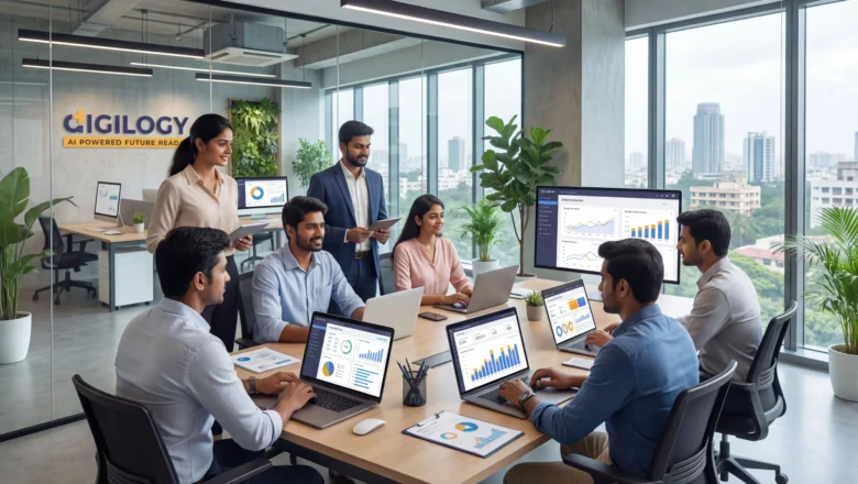 digital marketing team planning campaigns in Chennai office