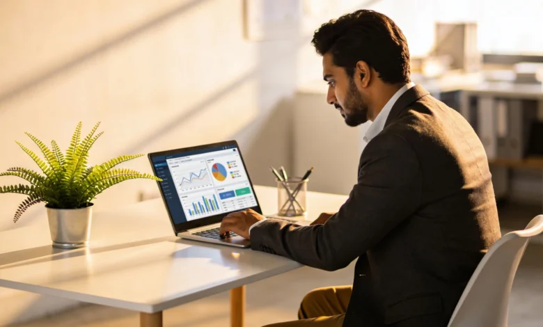 Indian digital marketing specialist reviewing Google Business Profile signals for local visibility in 2026