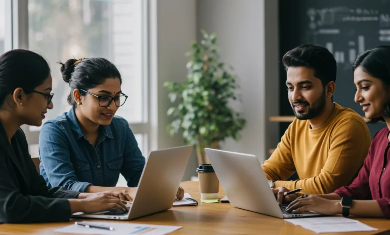 Indian marketers analyzing Google SEO updates related to AI content