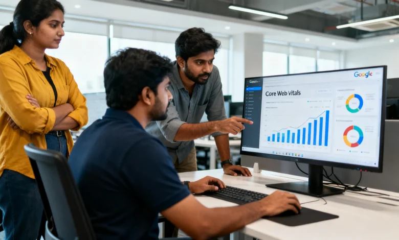 Google March 2026 Core Update analysis with Core Web Vitals metrics