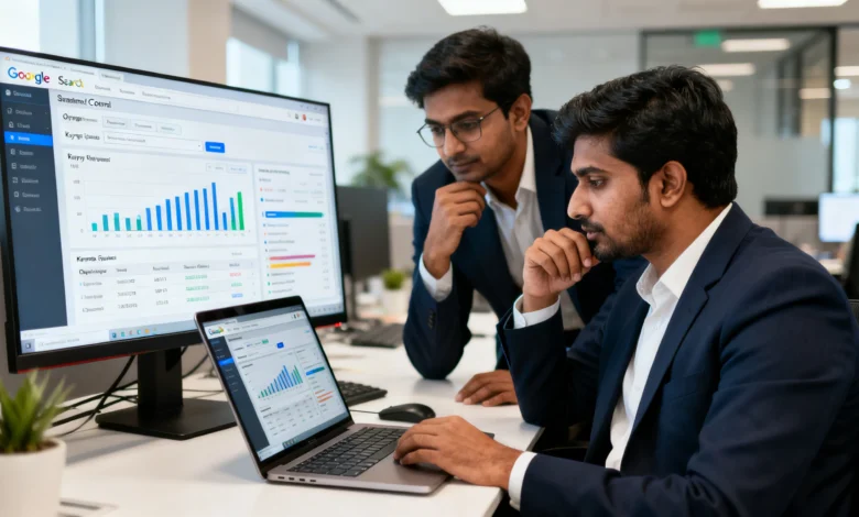 Indian SEO team analyzing Google Search Console data after bug fix