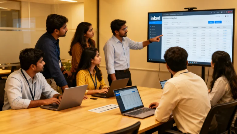 B2B marketers reviewing LinkedIn post strategies after Google Discover update