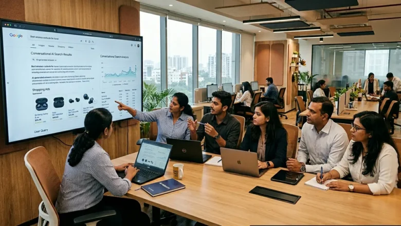 AI Mode shopping ads appearing in conversational search results