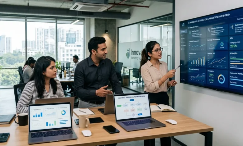 Indian digital marketing team using AI-Driven Marketing Stacks