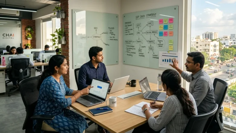 Chennai digital marketing professionals planning strategy