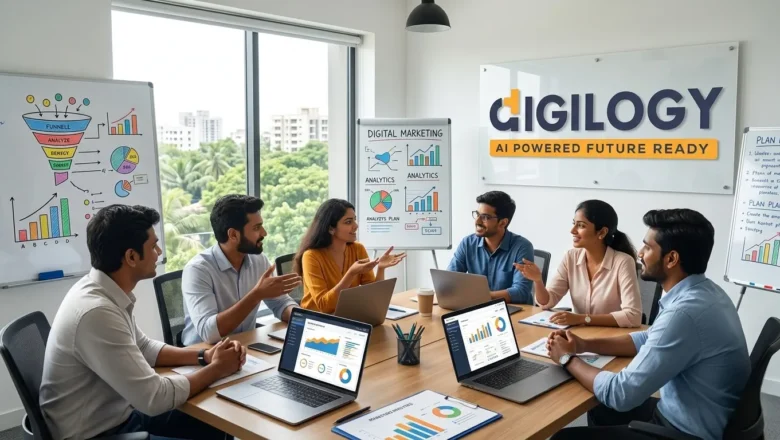 Digital marketing agency in Chennai team meeting with startup founders