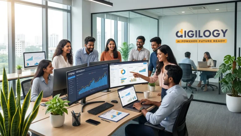 digital marketing services in chennai team reviewing analytics strategy