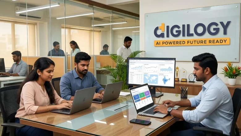 digital marketing services in Chennai team planning strategy at Digilogy office