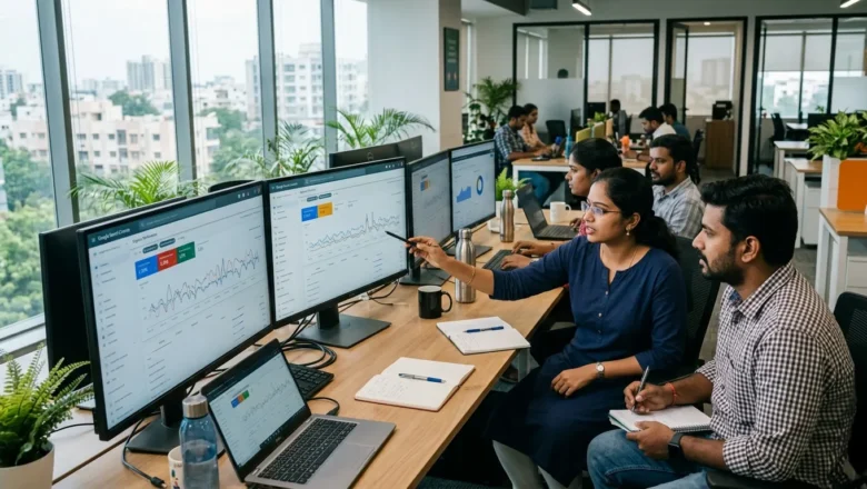 Digital marketing experts analyzing Google core update impact