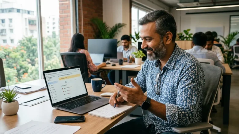 Business owner checking Google Business Profile edit status