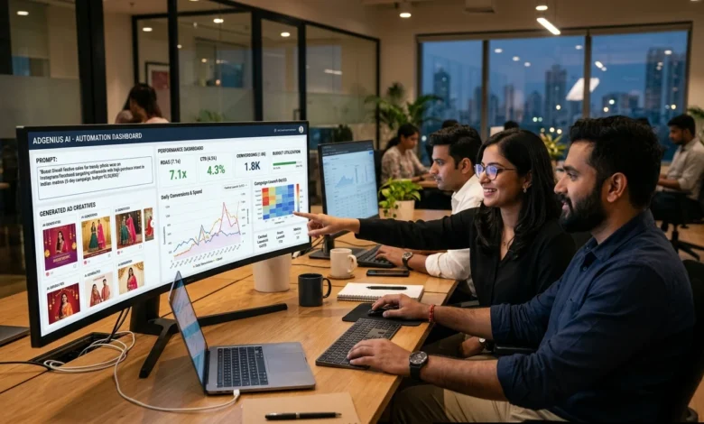 Indian marketers using AI ad automation platform to create campaigns.