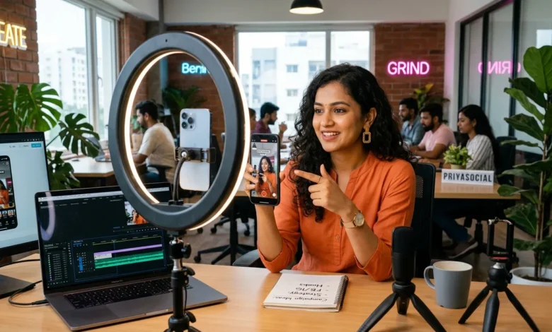 Indian creator producing original Instagram and Facebook content