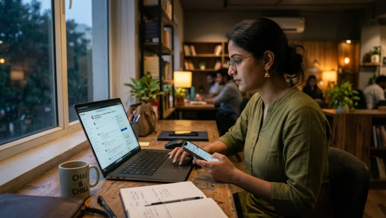 Consumer researching product reviews on Reddit.