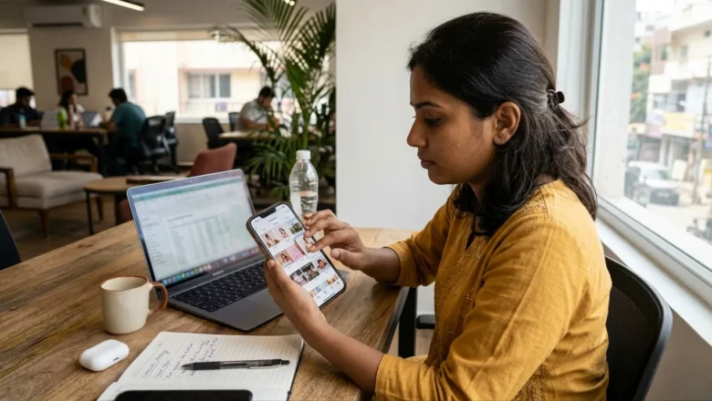 Reordering Instagram carousel slides after posting