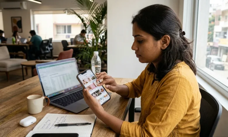 Reordering Instagram carousel slides after posting