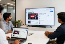 YouTube connected TV advertising analytics dashboard.