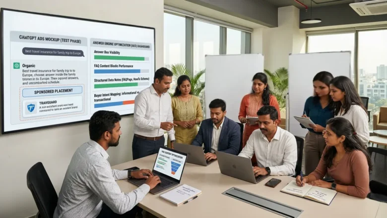 Indian marketers planning ChatGPT ads and AEO strategy for AI search visibility