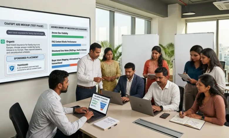 Indian marketers planning ChatGPT ads and AEO strategy for AI search visibility