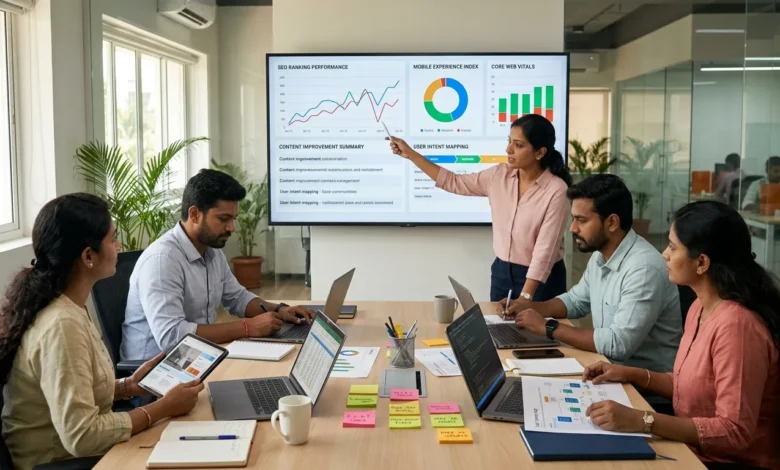 Indian SEO team analysing Google May 2026 Update and user intent ranking change