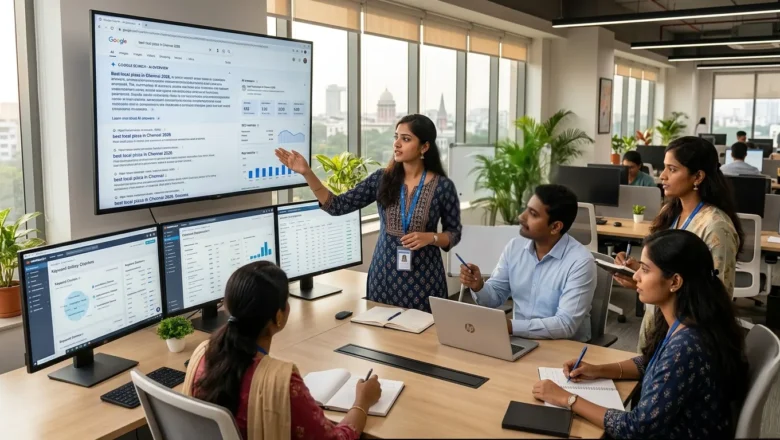 Indian SEO professionals analyzing Google Search in 2026 and AI-powered search visibility